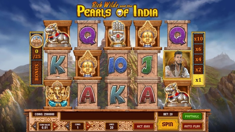 Pearls of India Online Casino Slot game